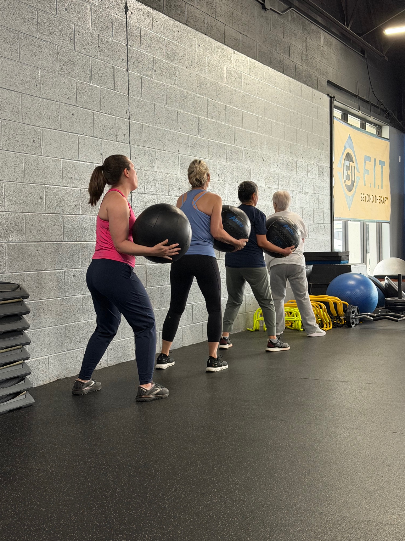 FIT HIIT class at FIT Beyond Plus
