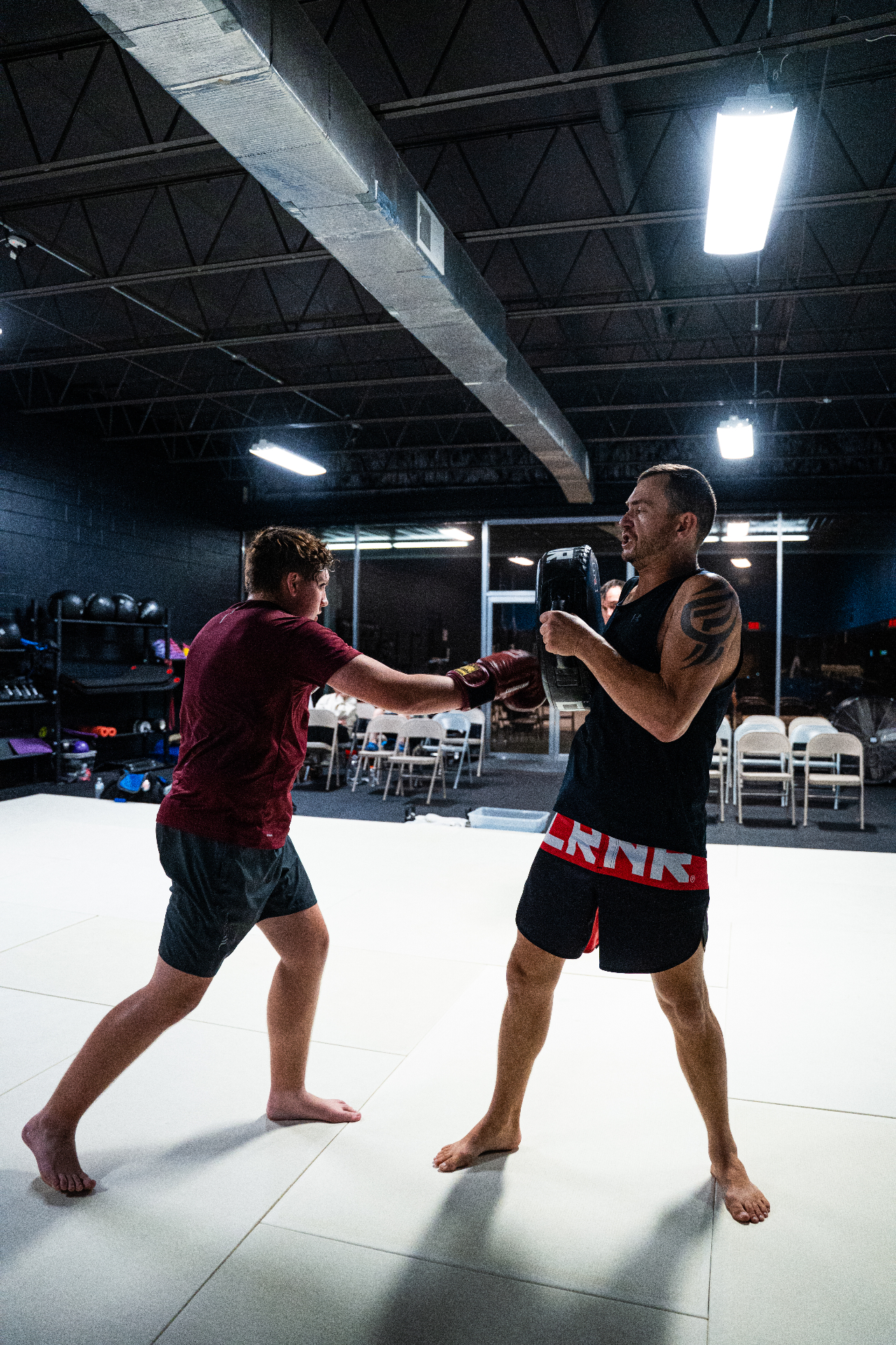 Kids kickboxing class