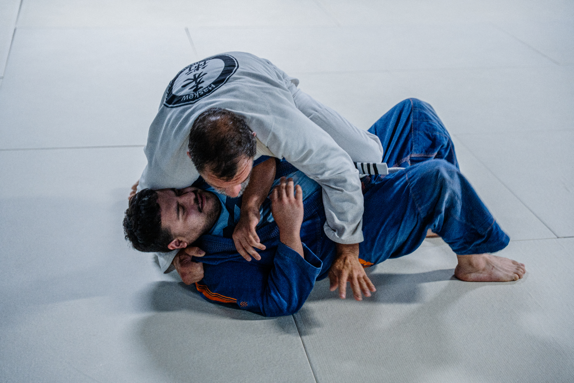 Adult Brazilian Jiu-Jitsu grappling exchange at FIT Beyond Plus